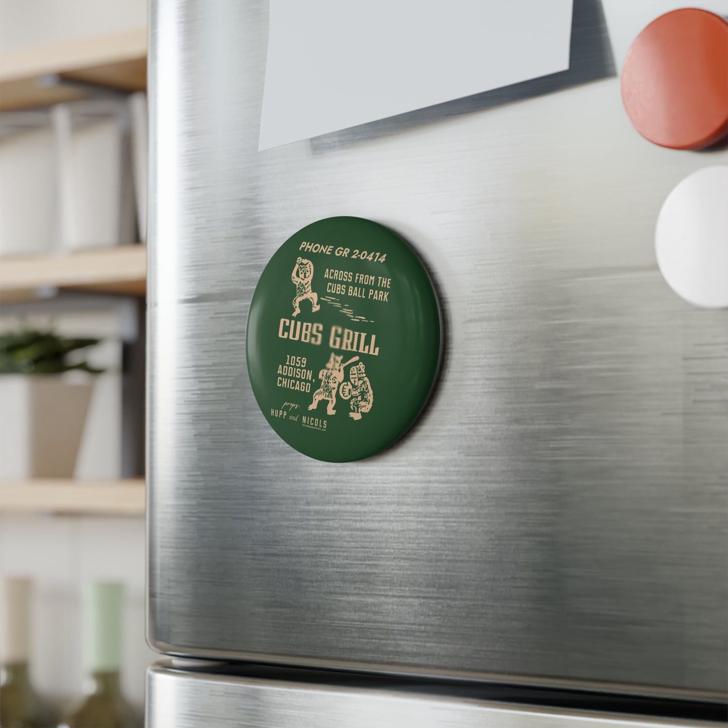 Cubs Grill - Magnet