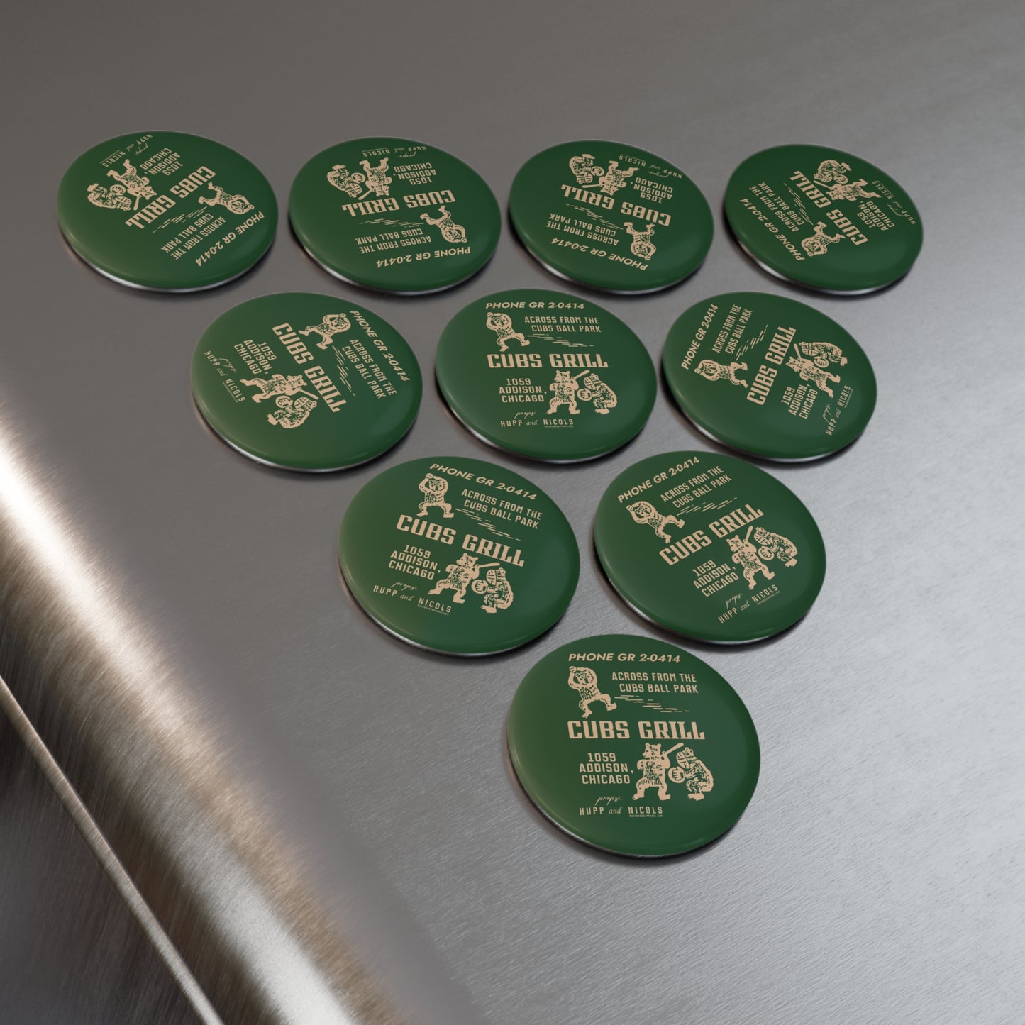Cubs Grill - Magnet