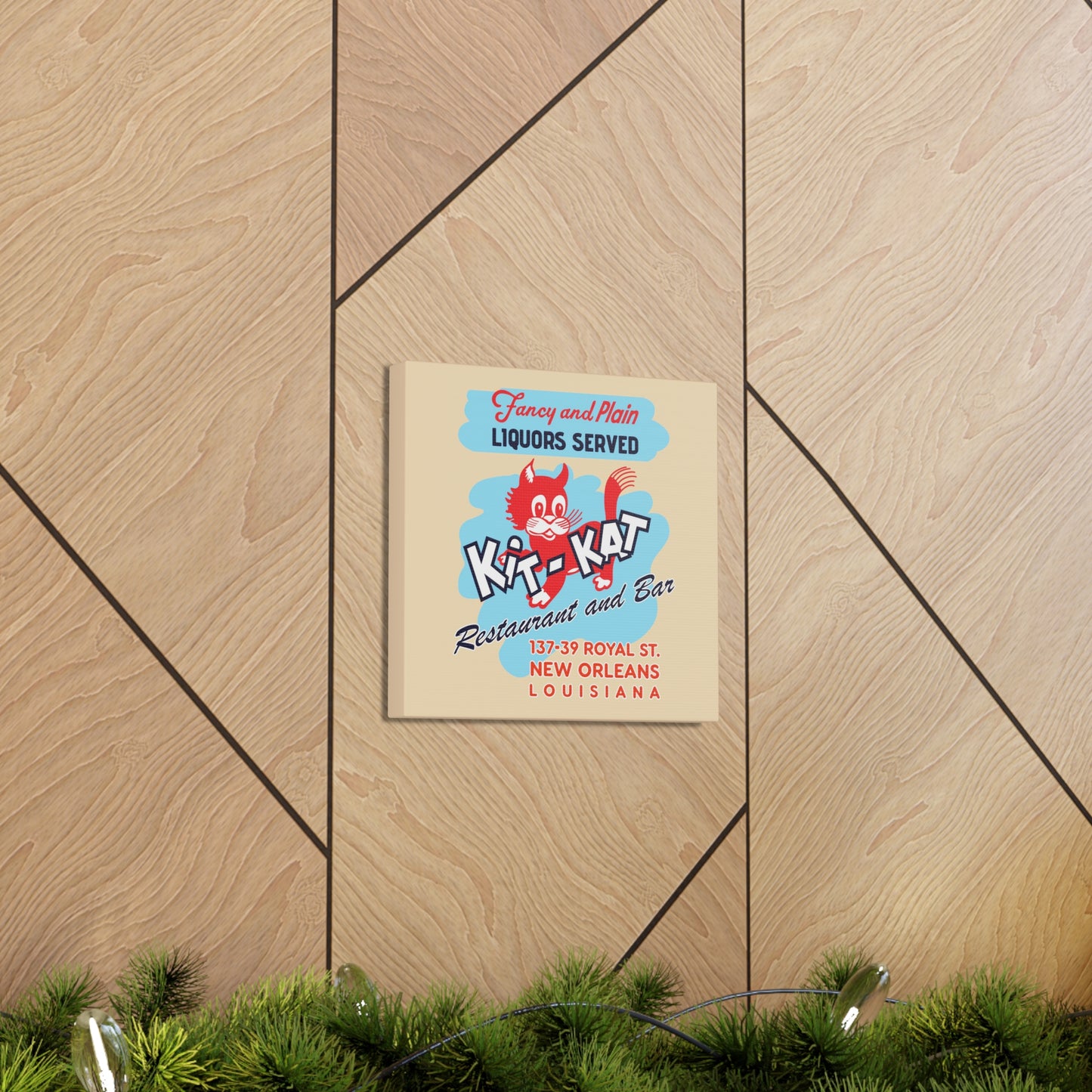Kit Kat Restaurant & Bar - Canvas Wall Art