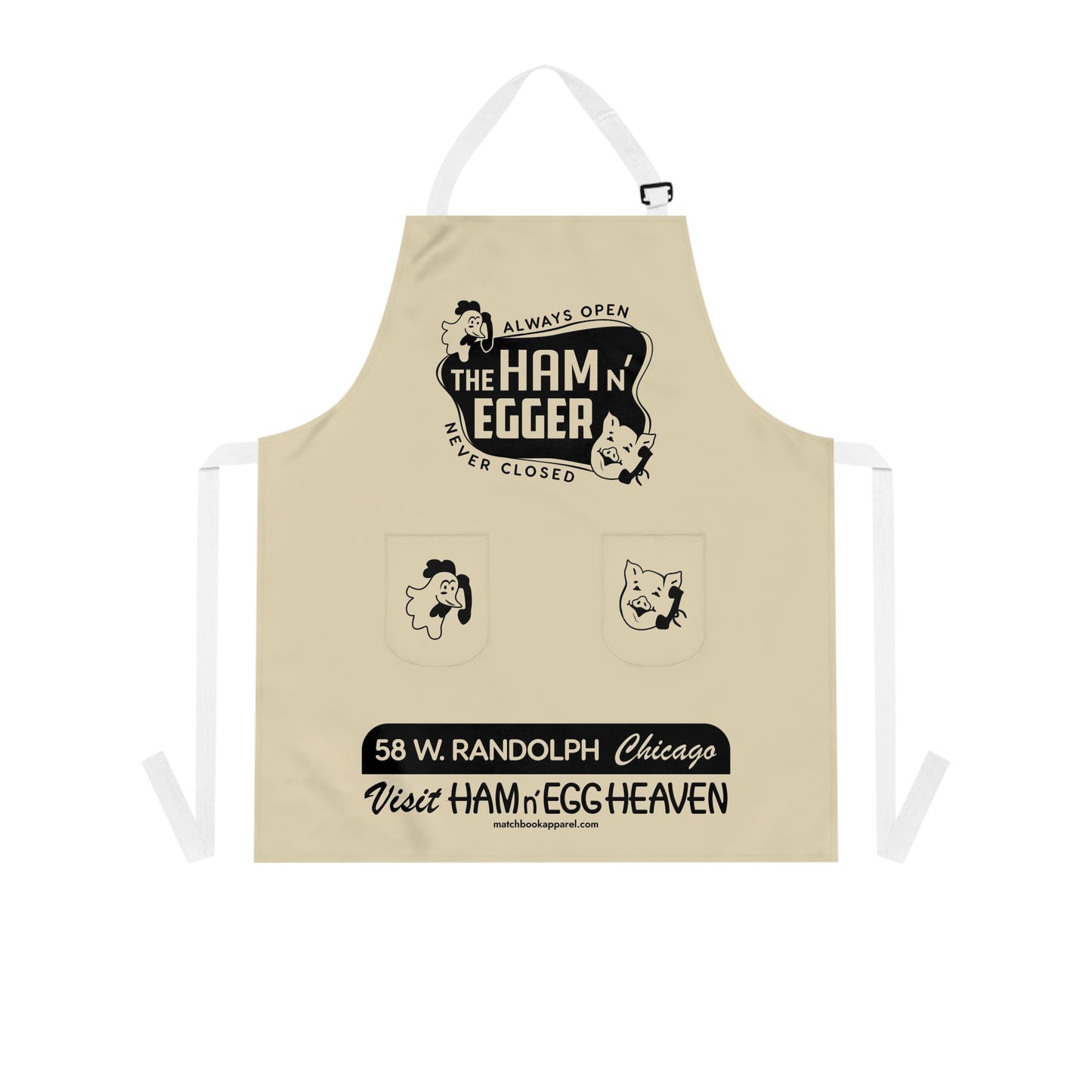 Ham n' Egger - Apron (Beige)