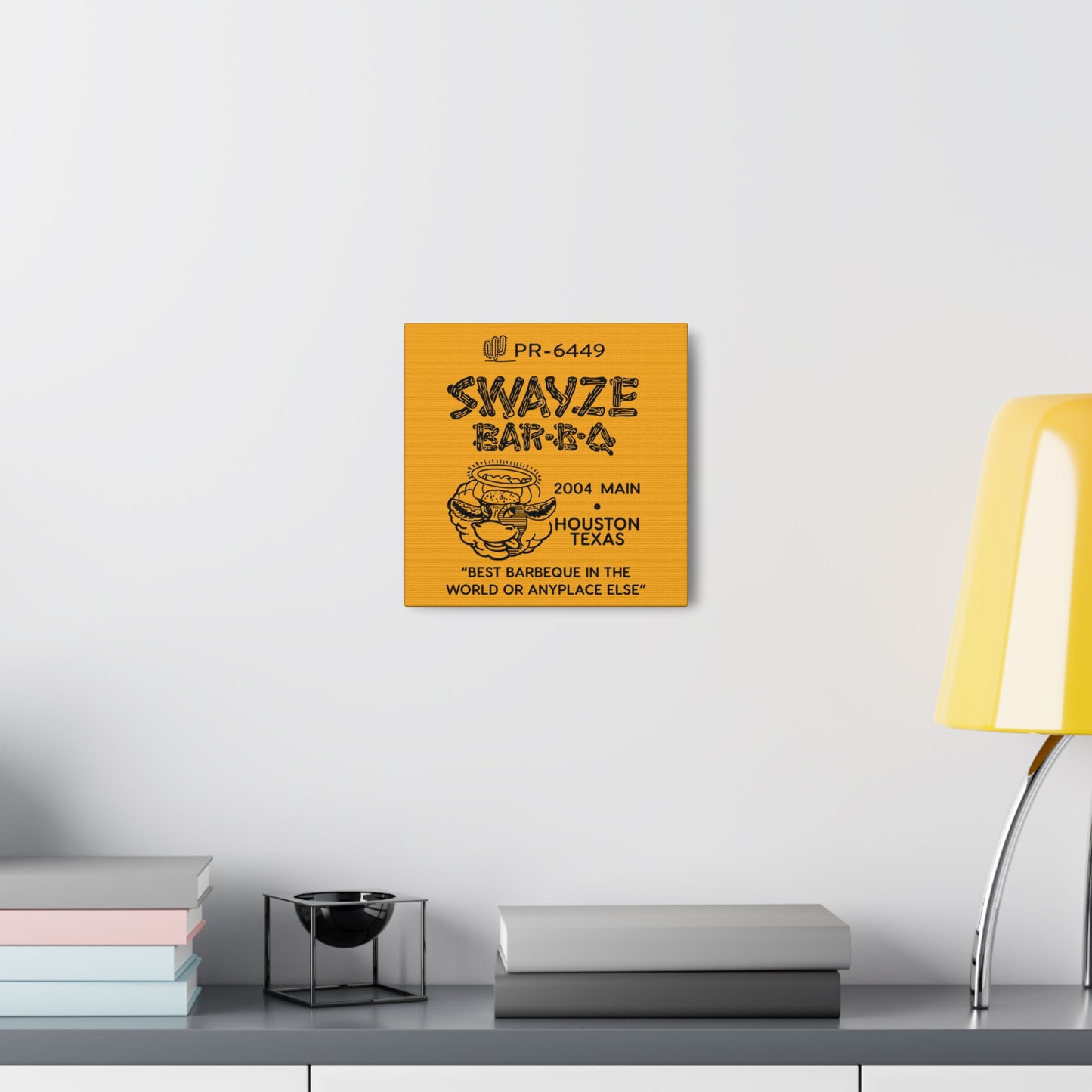 Swayze BBQ - Canvas Wall Art