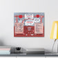 Ham n' Egger - Vintage Menu on Canvas