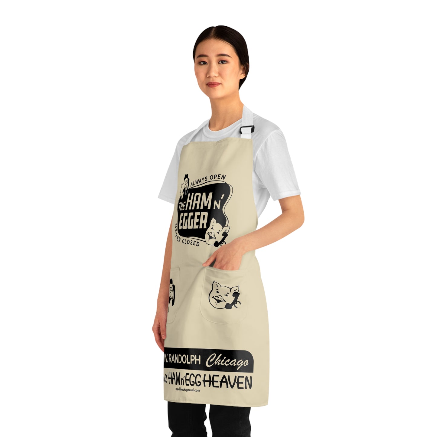 Ham n' Egger - Apron (Beige)