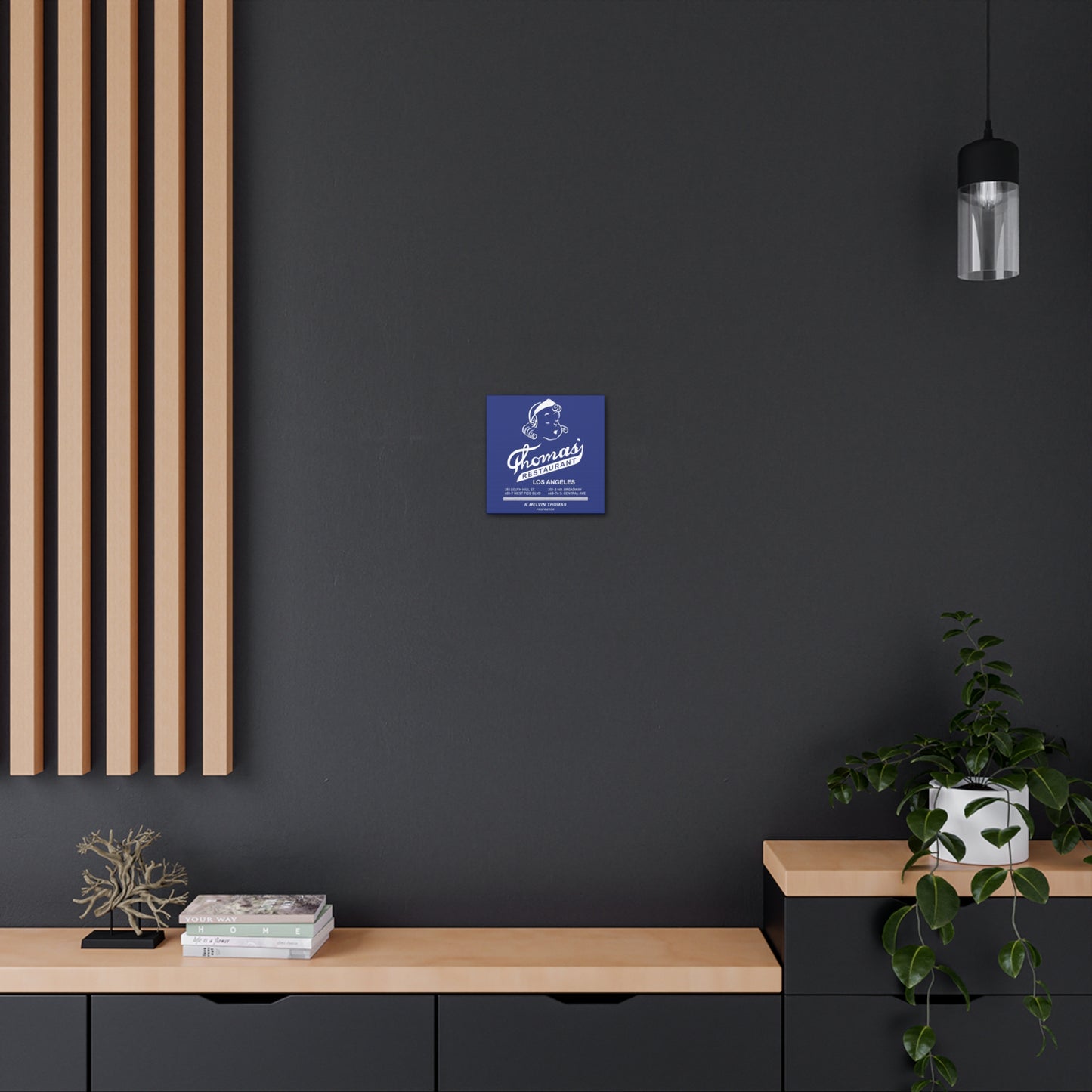 Thomas' Restaurant- Canvas Wall Art