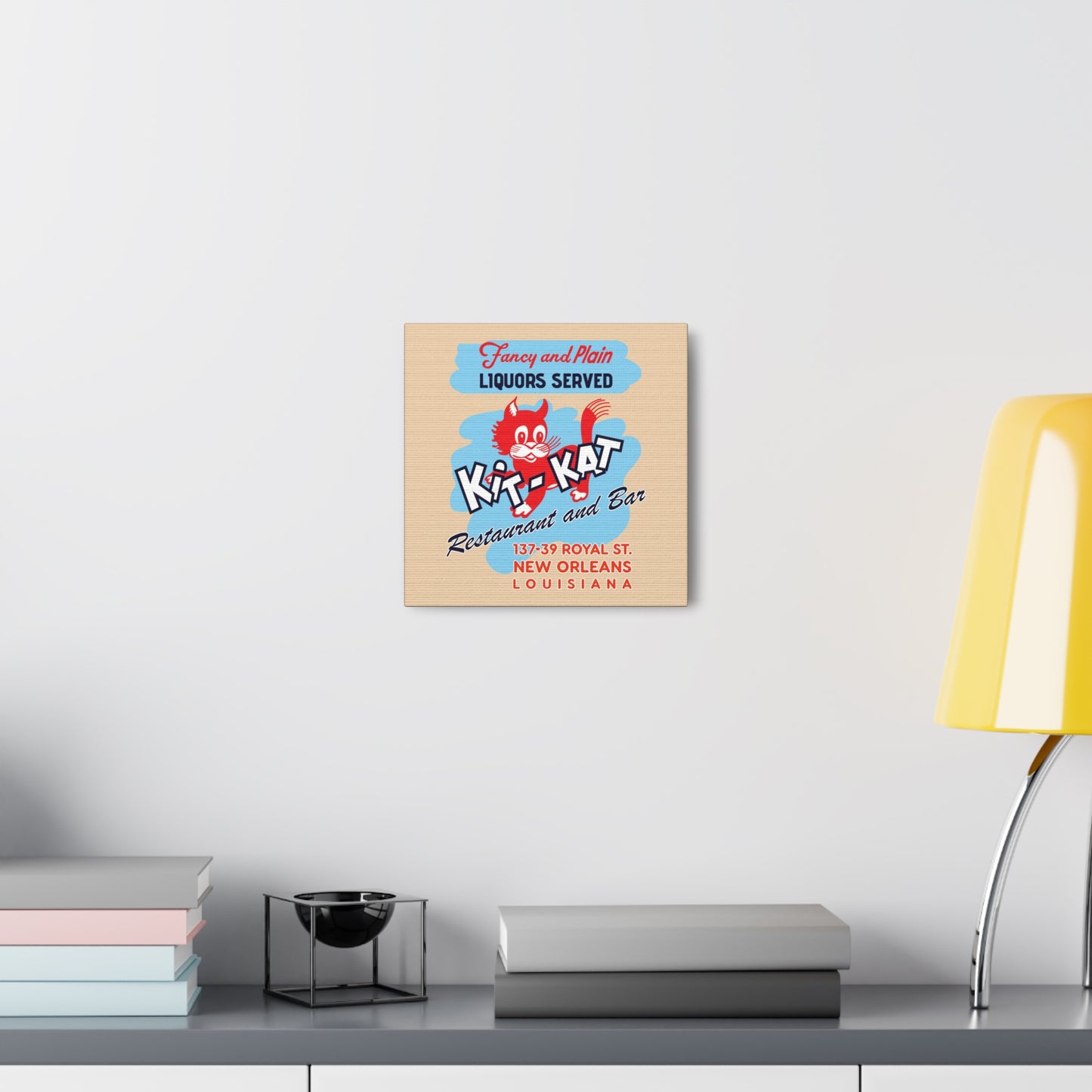 Kit Kat Restaurant & Bar - Canvas Wall Art