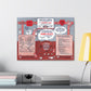 Ham n' Egger - Vintage Menu on Canvas