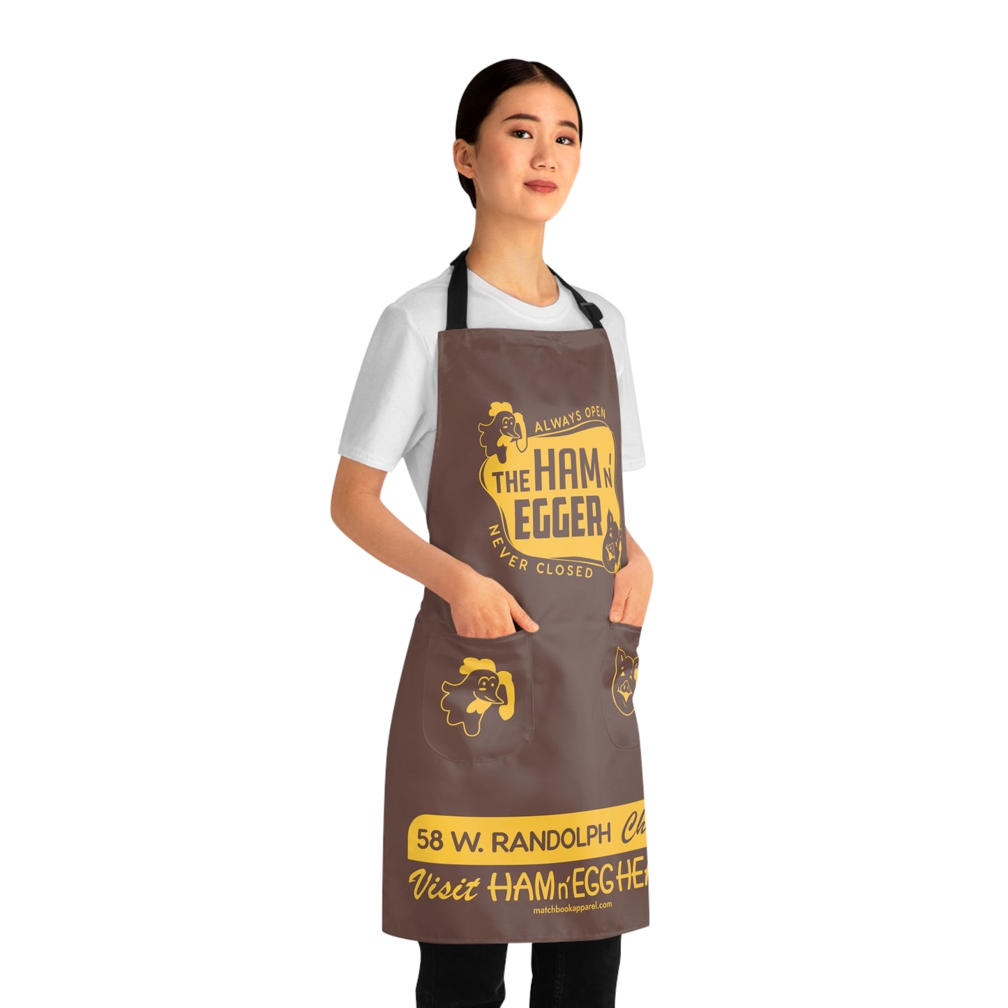 Ham n' Egger - Apron (Brown)