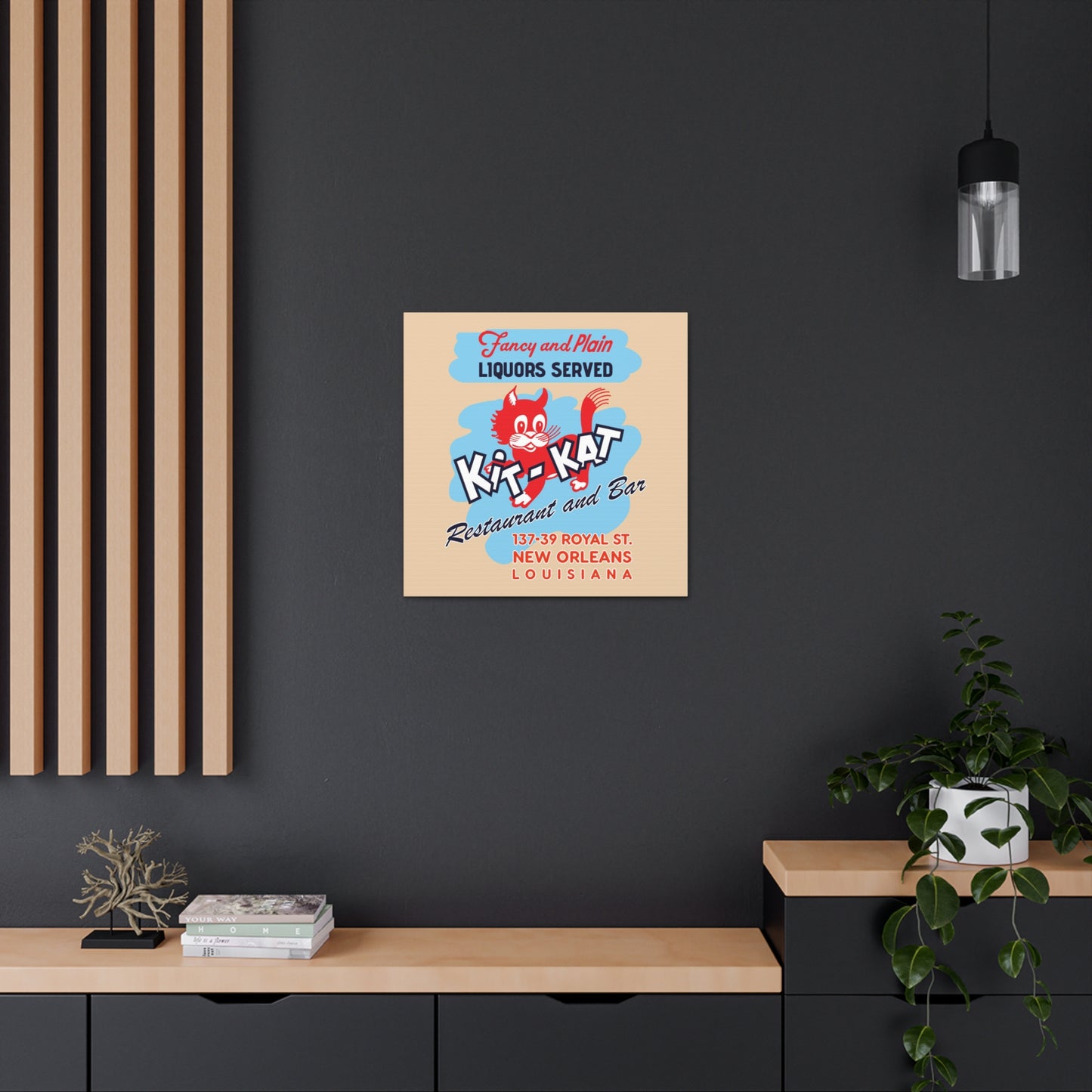 Kit Kat Restaurant & Bar - Canvas Wall Art