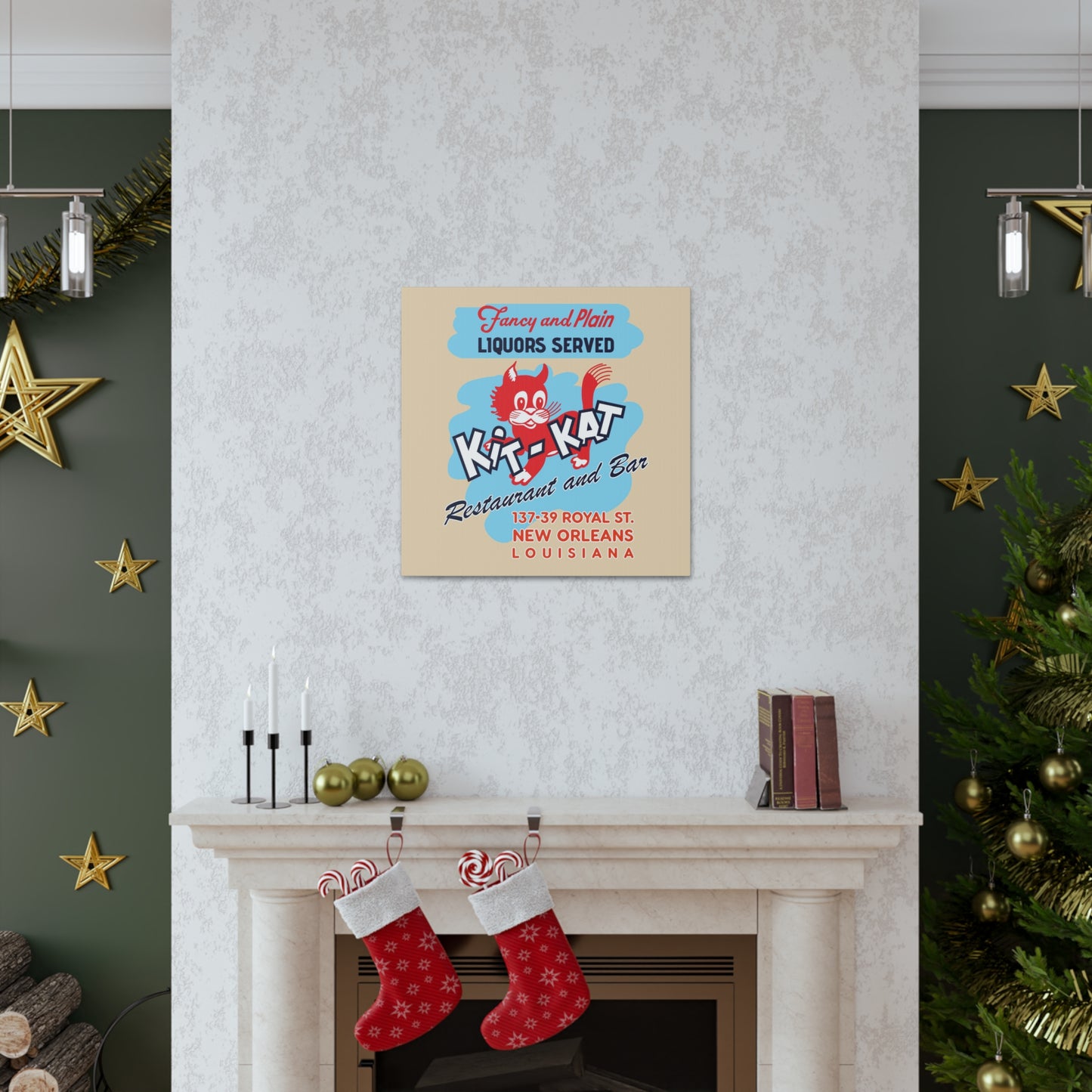 Kit Kat Restaurant & Bar - Canvas Wall Art
