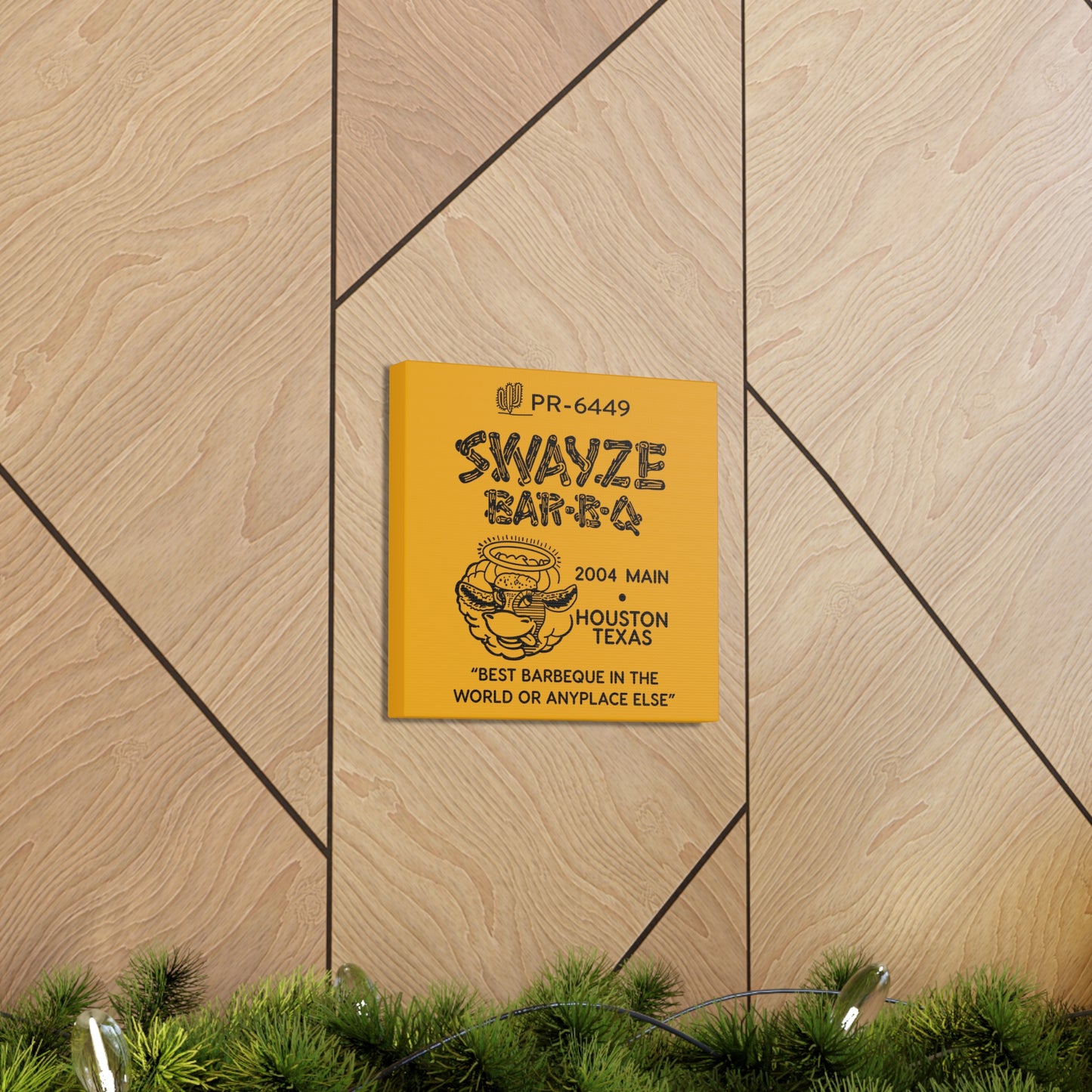 Swayze BBQ - Canvas Wall Art