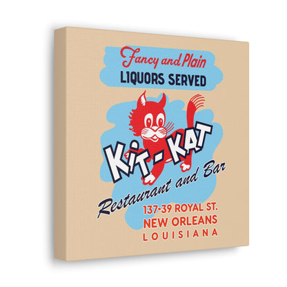 Kit Kat Restaurant & Bar - Canvas Wall Art